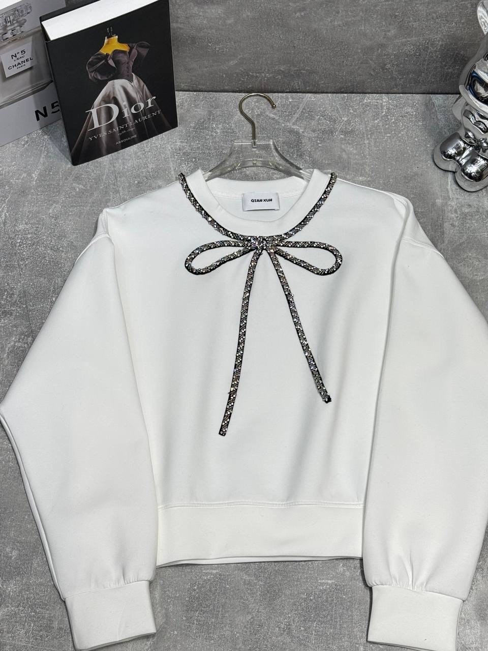 свитшот женская,стильный свитшот,женская кофта,вязаный свитшот,свитшот женский белый