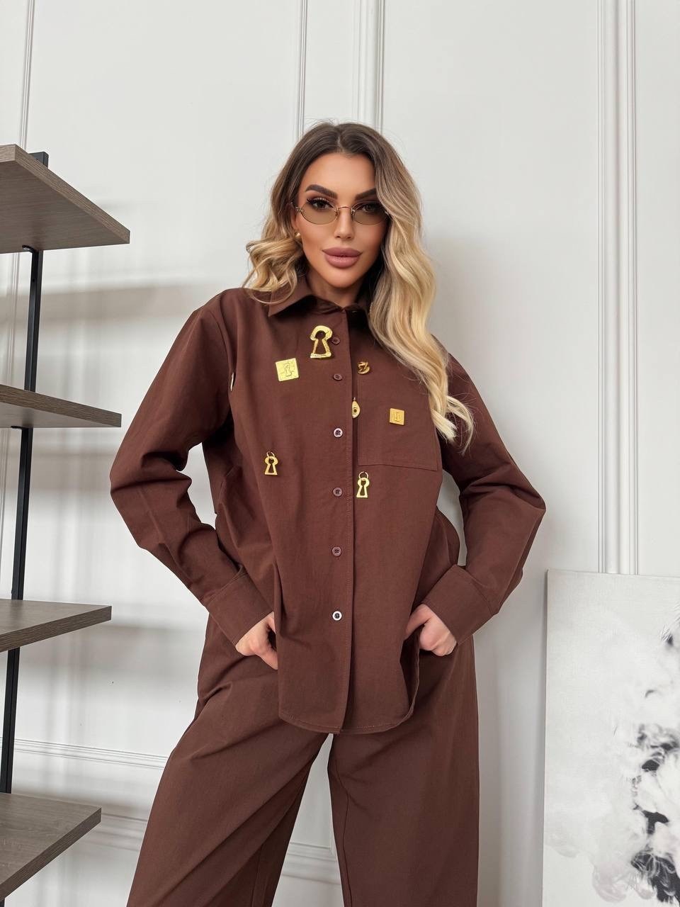 стильные костюмы,женский костюм,трикотажный костюм,костюм с брюками и рубашкой,рубашка женская