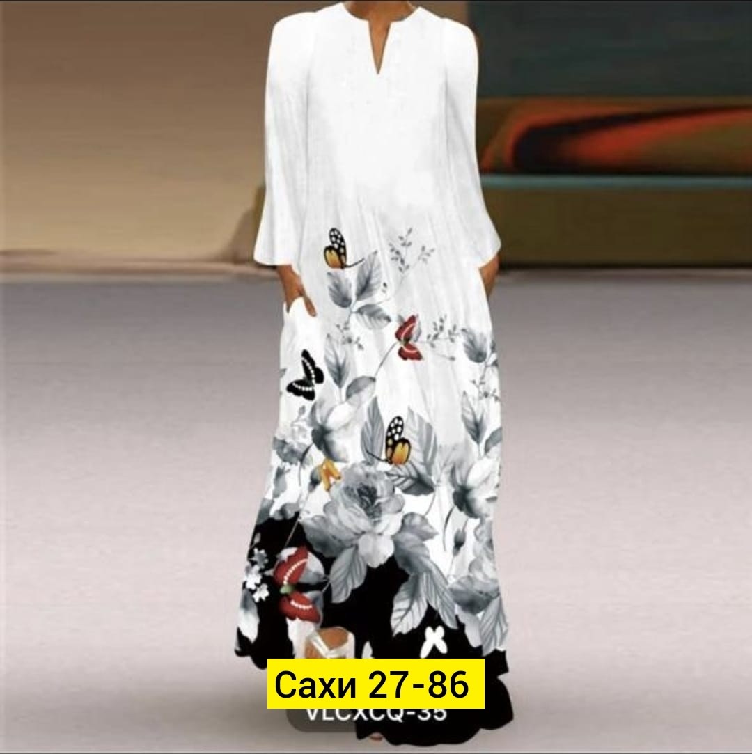 женское длинное платье с принтом,летнее женское платье,платье с цветочными принтами,летнее платье,летнее длинное платье