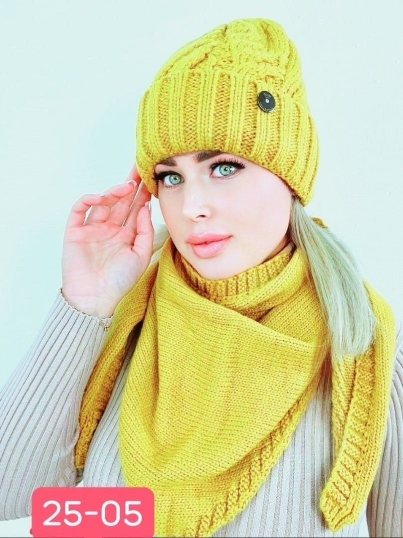 комплект женский вязанный шапки,комплект женский вязанный на флисе,комплект шапка и платок,комплект женский шапка и шарф,шапка