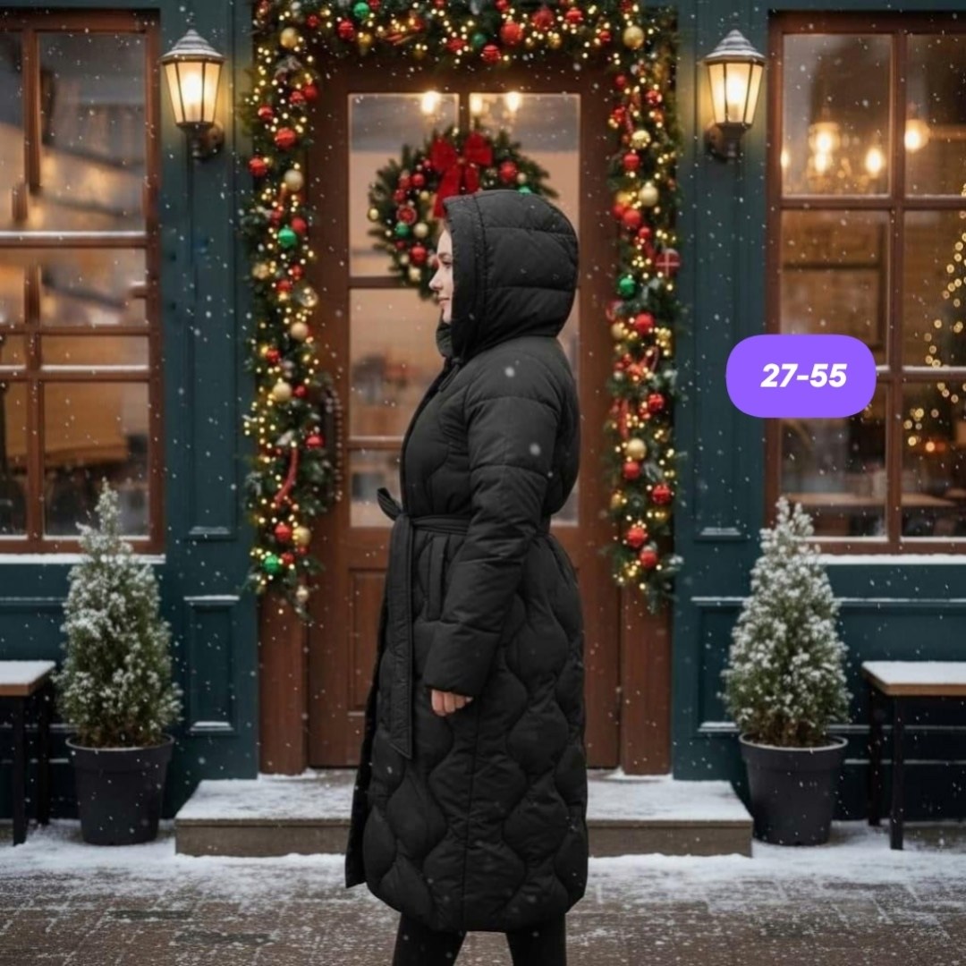 куртка женская длинная зимняя,зимнее пальто удлиненное,женский зимний пуховик,женская зимняя куртка,куртка зимняя длинная пальто с поясом и капюшоном dorimodes