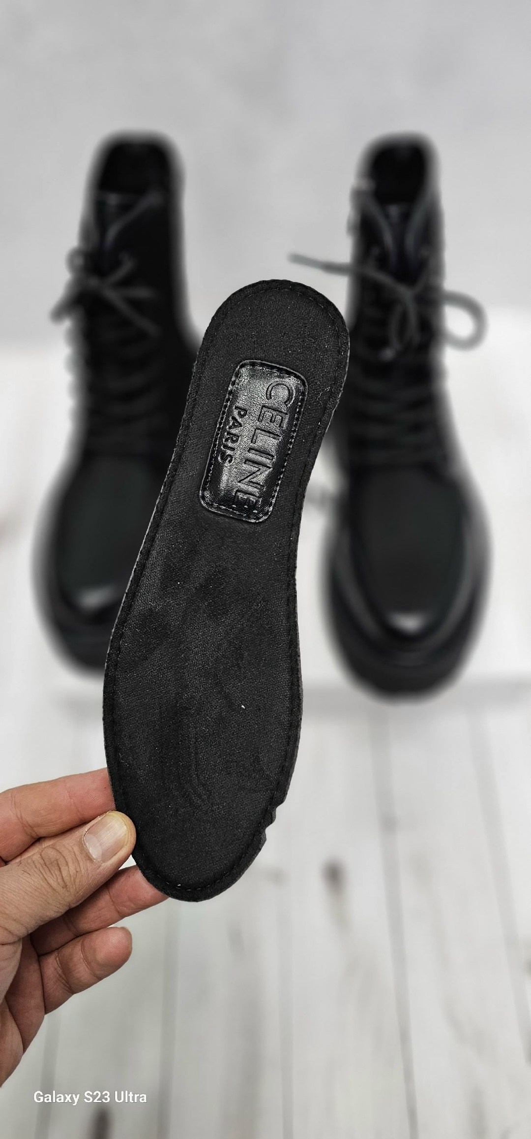 ,ботинки из натуральной кожи на шнуровке semplice 244220394,ботинки женские,celine ботинки,ботинки