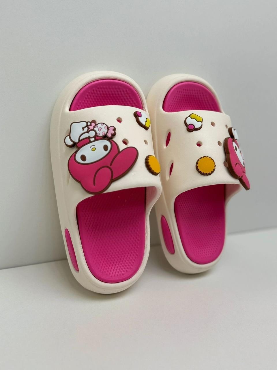 тапочки sanrio,тапочки для девочек,шлепанцы sanrio,детские шлепанцы,летние тапочки