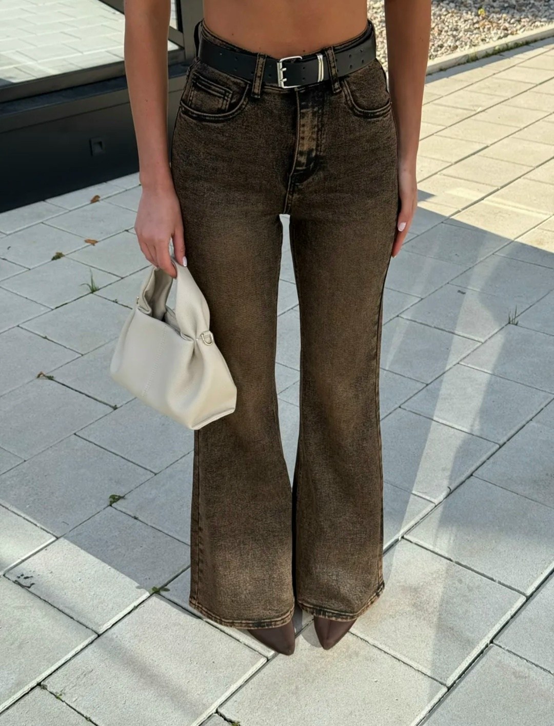 коричневые брюки,брюки классические клеш,палаццо брюки