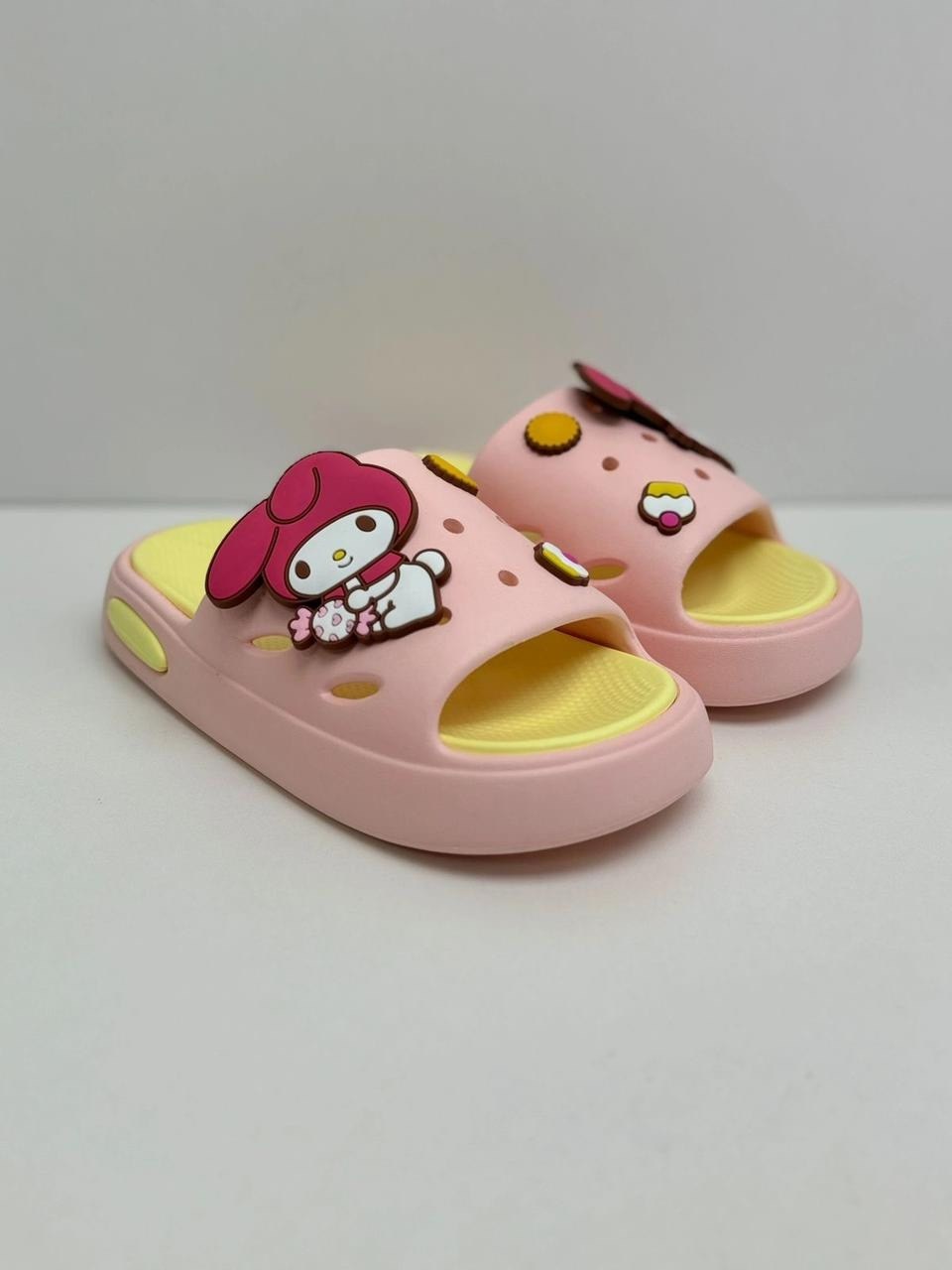 тапочки sanrio,тапочки для девочек,шлепанцы sanrio,детские шлепанцы,летние тапочки