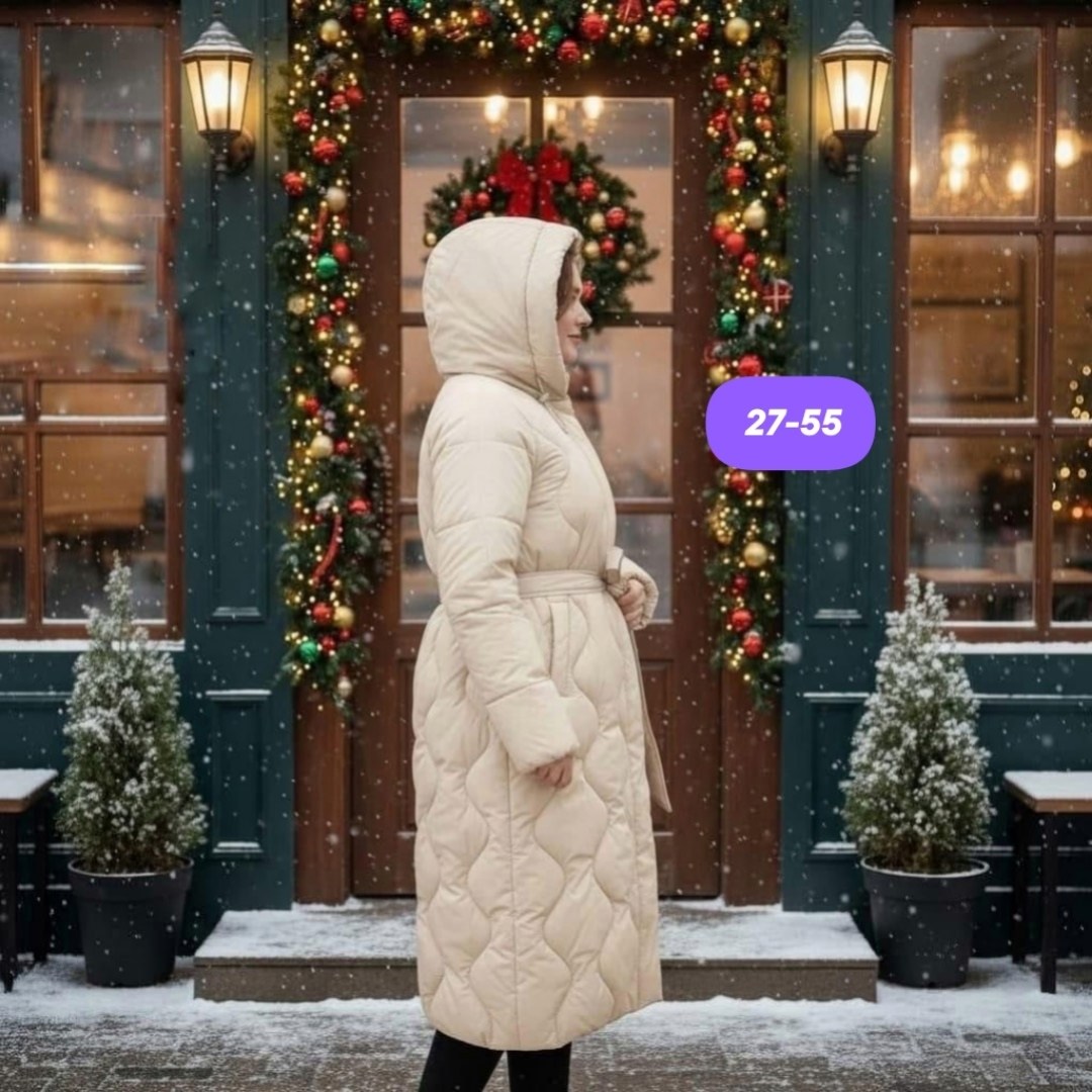 куртка женская длинная зимняя,зимнее пальто удлиненное,женский зимний пуховик,женская зимняя куртка,куртка зимняя длинная пальто с поясом и капюшоном dorimodes