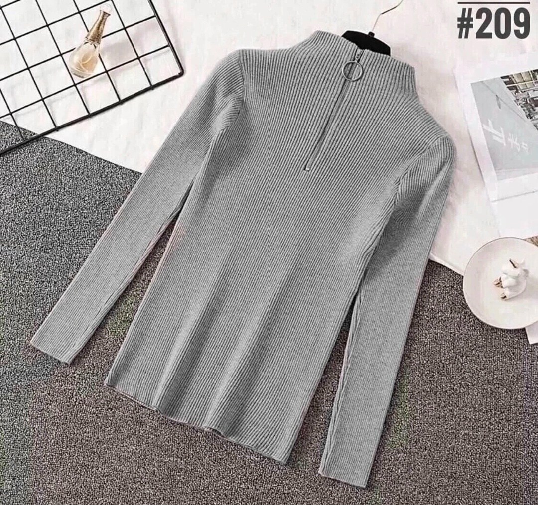 женский свитер на молнии,женский свитер с высоким воротом,джемпер с молнией на воротнике женский,женский вязаный свитер на молнии,свитер с высоким воротником