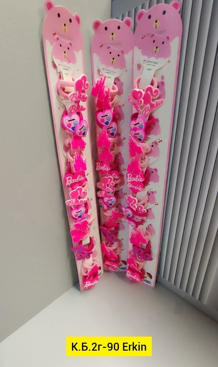 резинка новогодняя,игрушка,резинка для волос детская,резинка для волос,набор резинок для девочек 10 шт