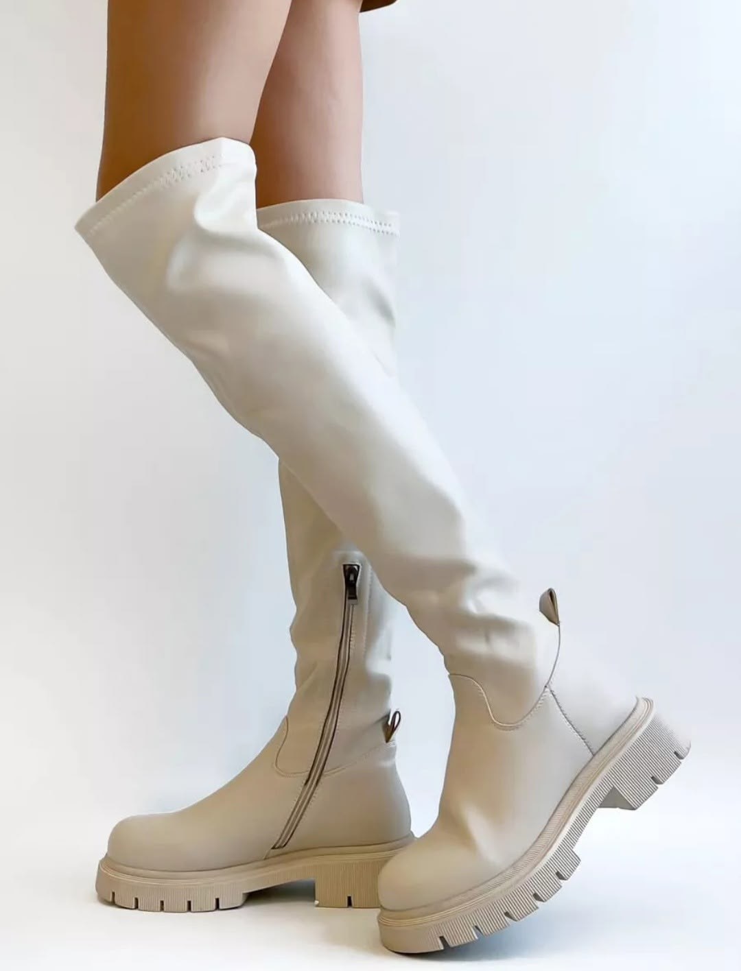 ботфорты женские,ботфорты женские белые,ботфорты кожаные,молочные ботфорты,сапоги и ботфорты
