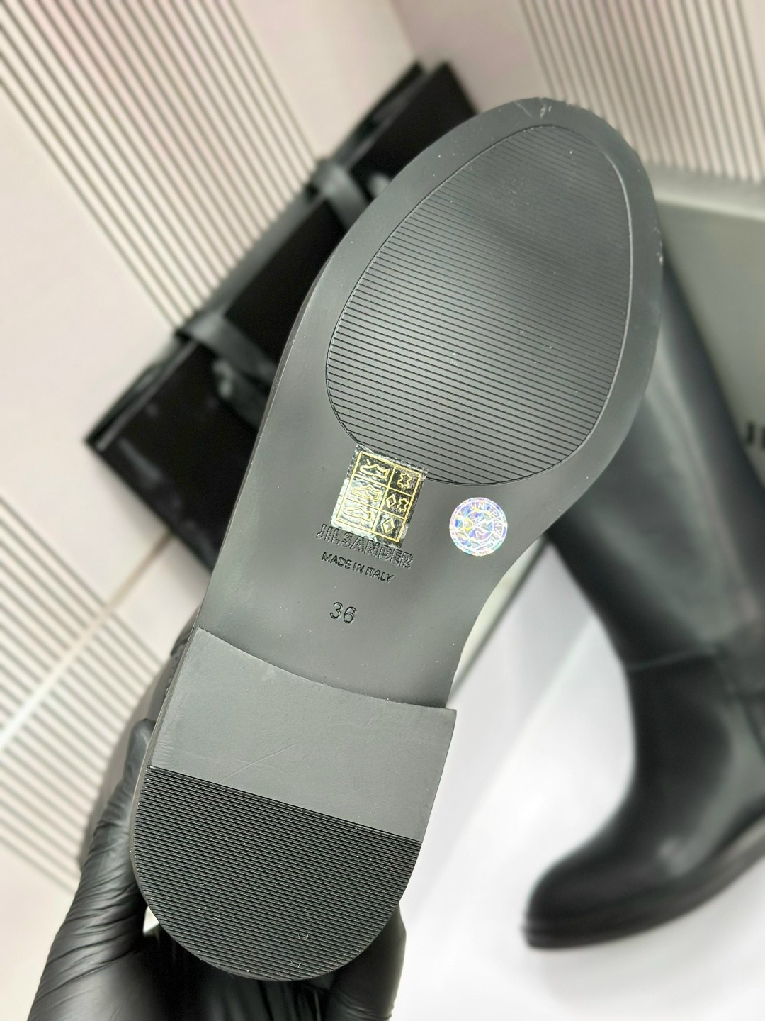 сапоги женские,женские сапоги jil sander черные кожаные,сапоги,женские демисезонные сапоги,