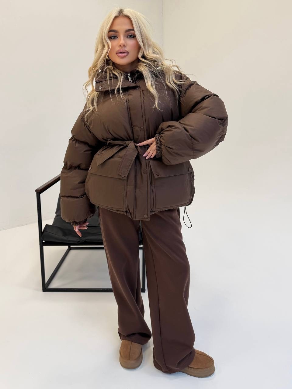 куртка зимняя на кулисках shmatovashop 558148025,куртка оверсайз,куртка пуховик,куртка,куртка женская