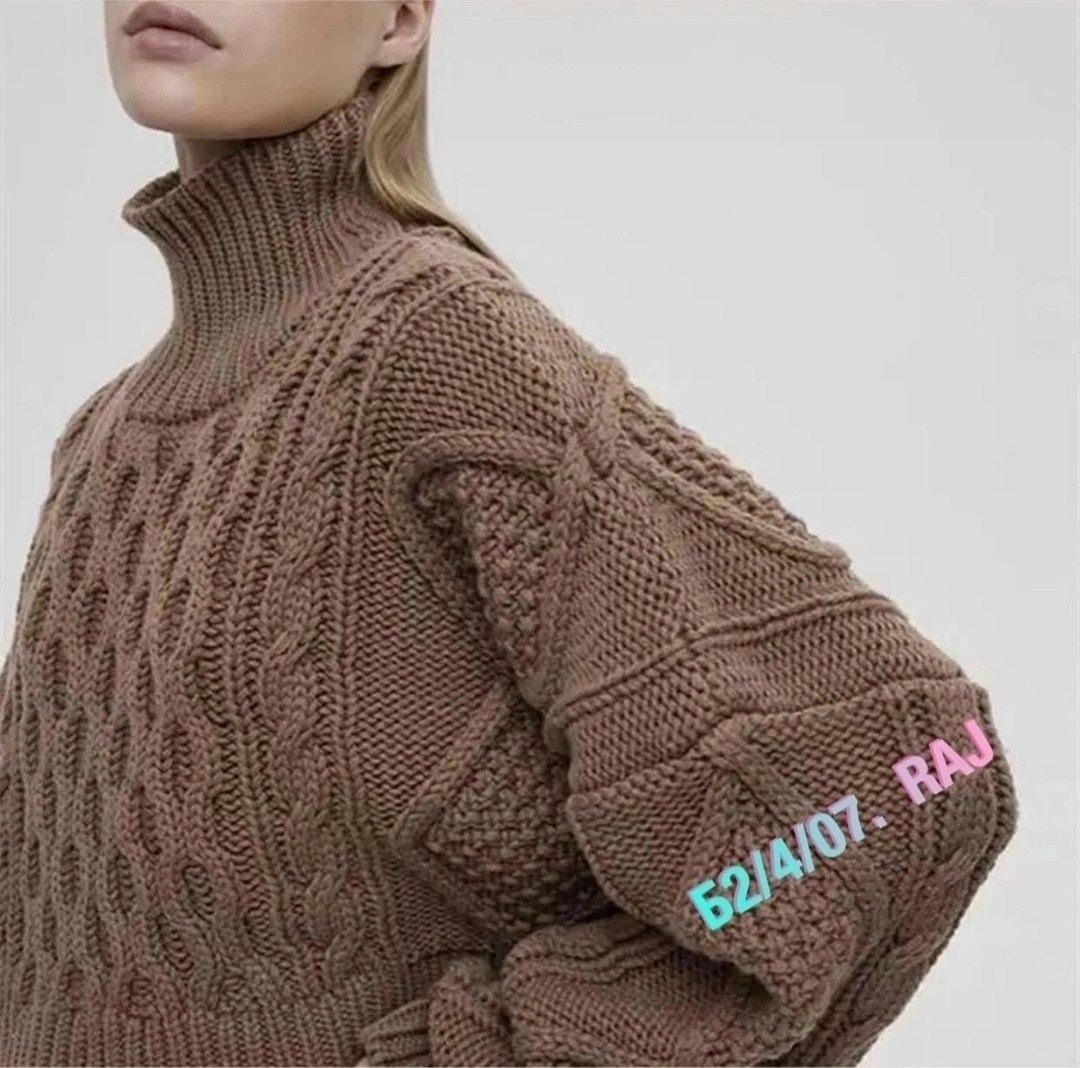 кроп-свитер крупной вязки с аранами кофейный,свитер вязка,свитер топ теплый вязаный молодежный,свитер топ теплый вязаный молодежный nazia shop,вязаный свитер