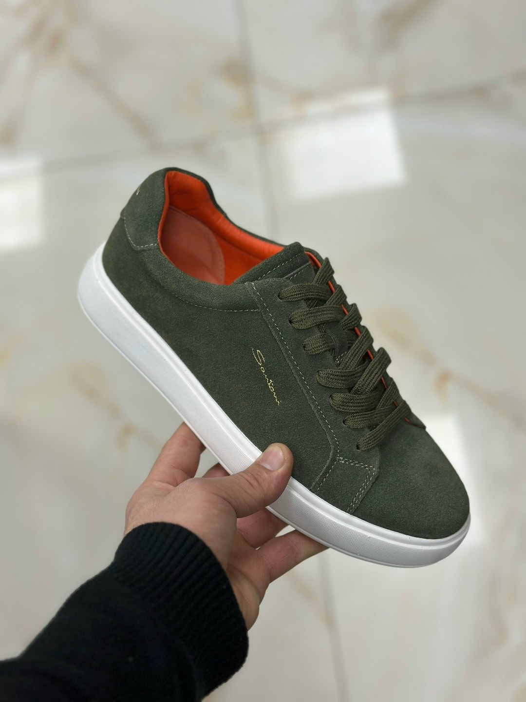 ,мужские кеды santoni,мужские кеды,кеды кожаные,мужская