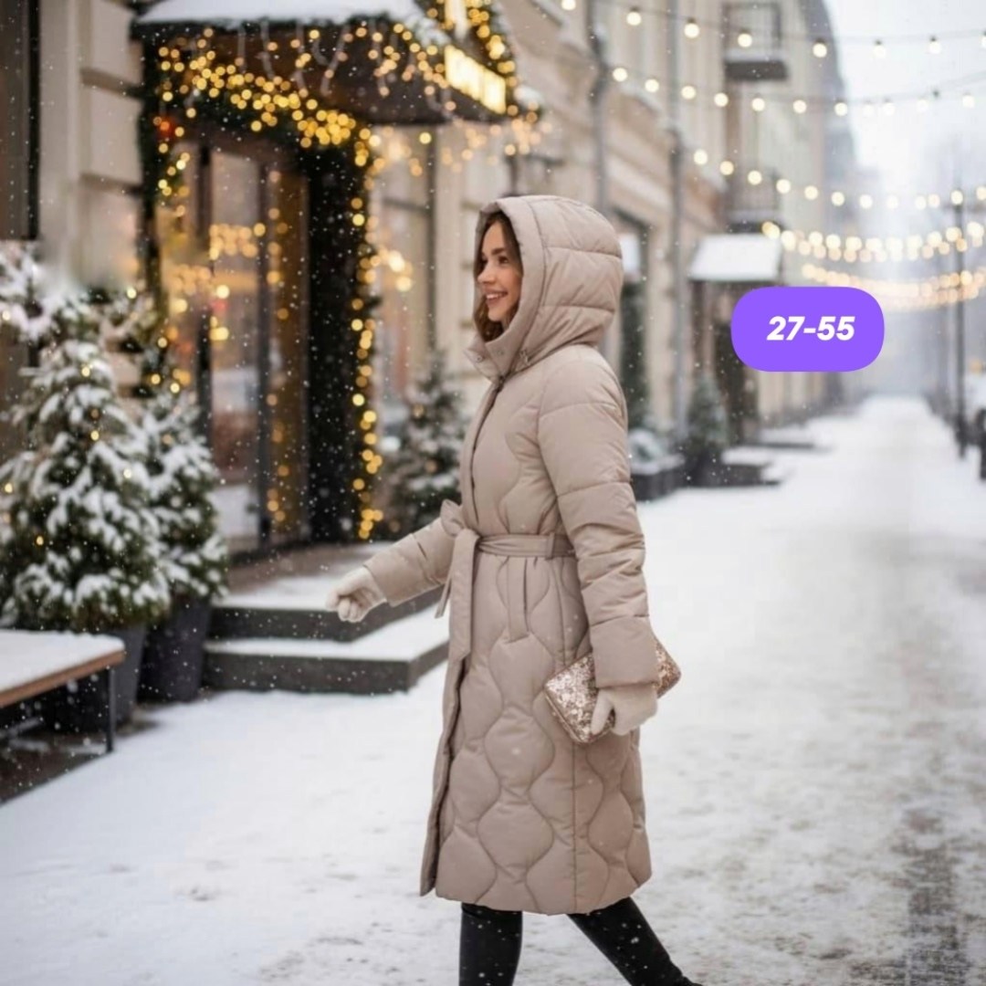 куртка женская длинная зимняя,зимнее пальто удлиненное,женский зимний пуховик,женская зимняя куртка,куртка зимняя длинная пальто с поясом и капюшоном dorimodes