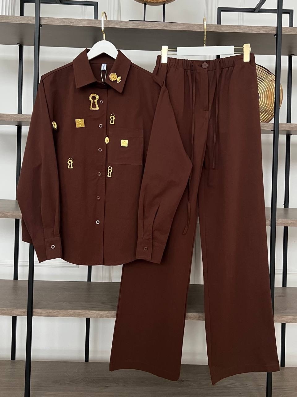 стильные костюмы,женский костюм,трикотажный костюм,костюм с брюками и рубашкой,рубашка женская