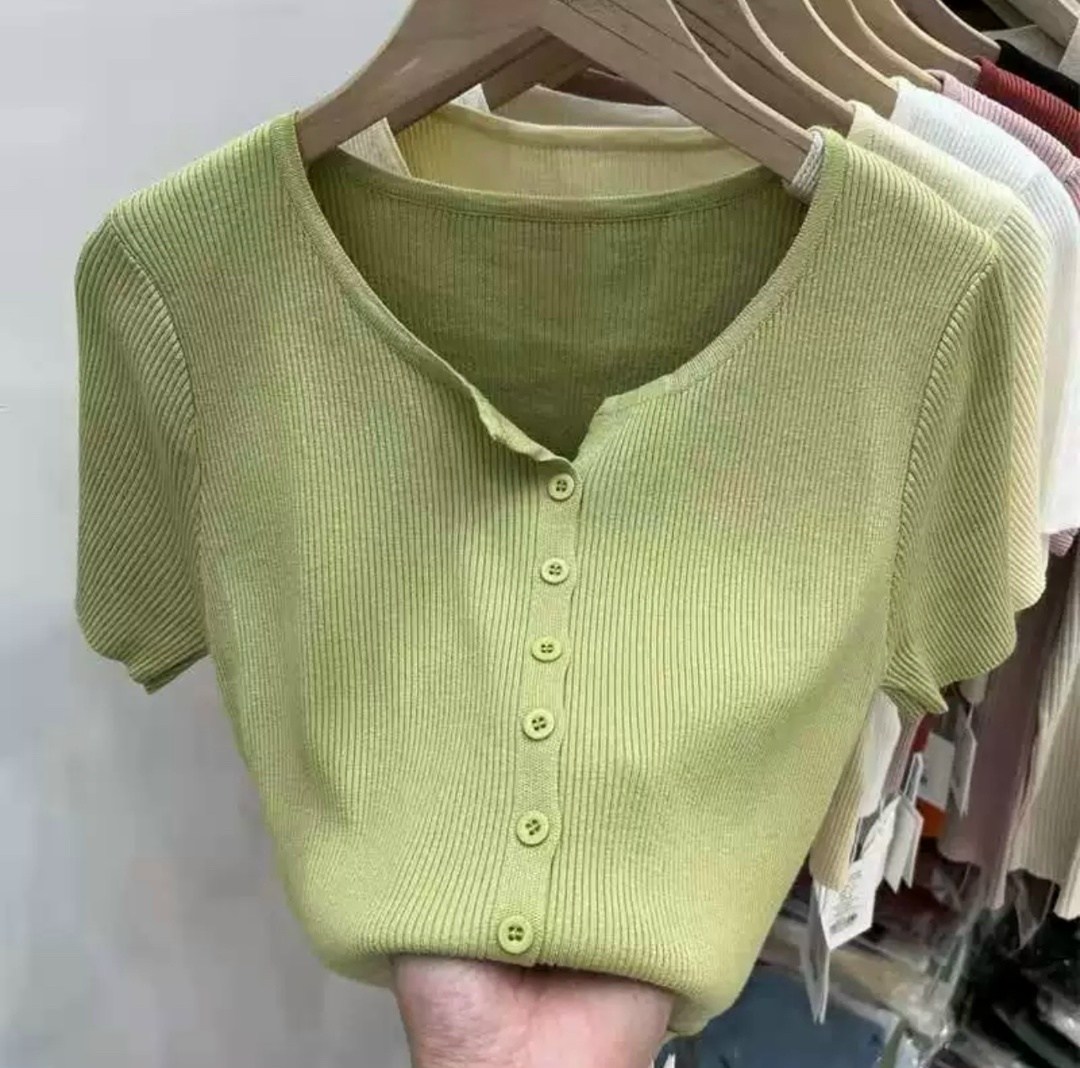 женская кофточка,женский трикотажный топ с короткими рукавами,вязаная футболка,свитер с короткими рукавами,трикотажный топ