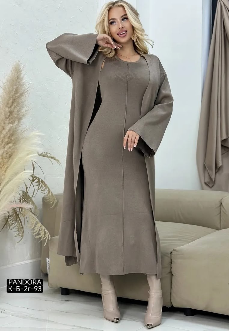 комплект двойка платье с кардиганом луна shop,костюм двойка кашемир,элегантные кардиганы,кардиган,кардиган вязаное