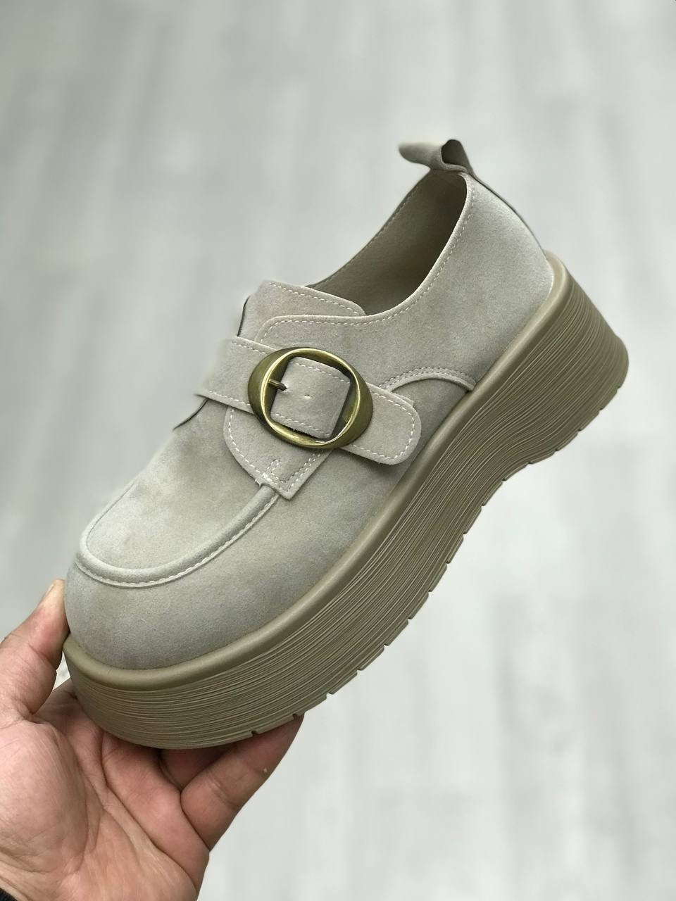 , женская, повседневные,лоферы замш,замшевые женские туфли-лоферы на платформе