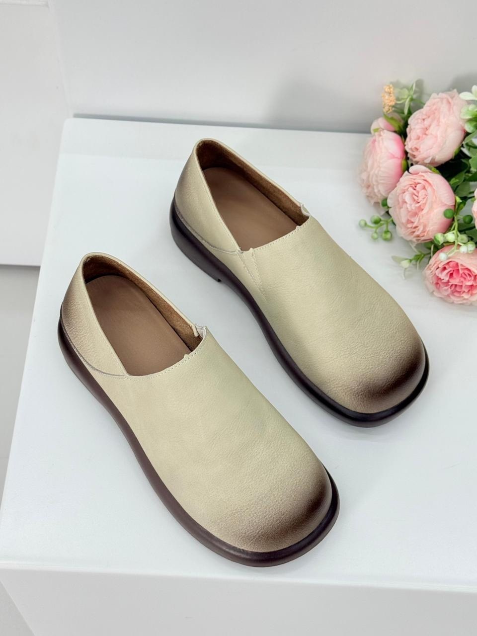 , повседневные,женская ,повседневные туфли,туфли кожаные