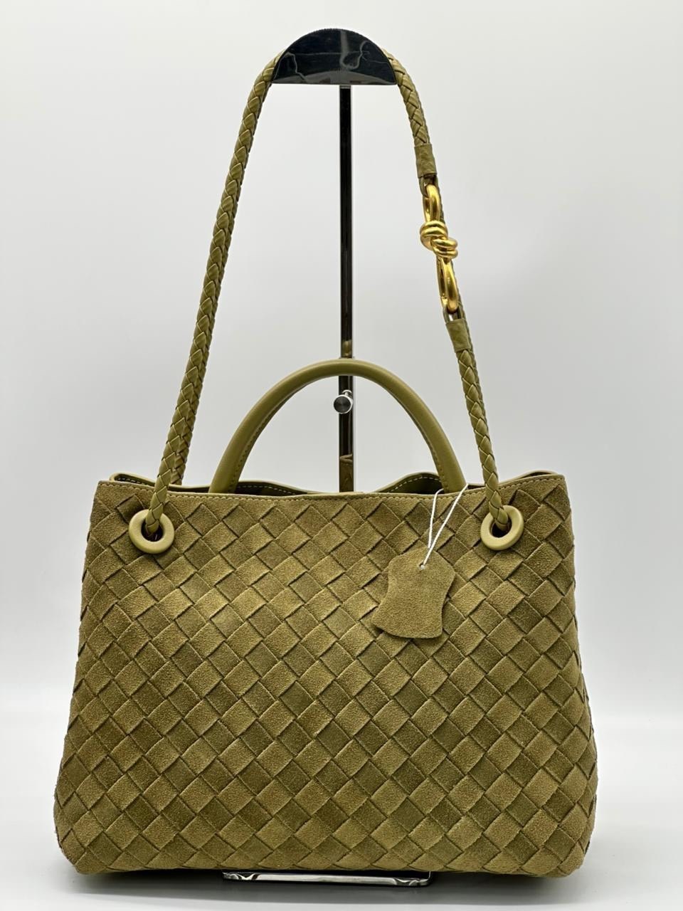 bottega veneta сумка женская,bottega veneta сумка,сумка bottega,сумка боттега венета,оливковая кожаная сумка bottega veneta andiamo large