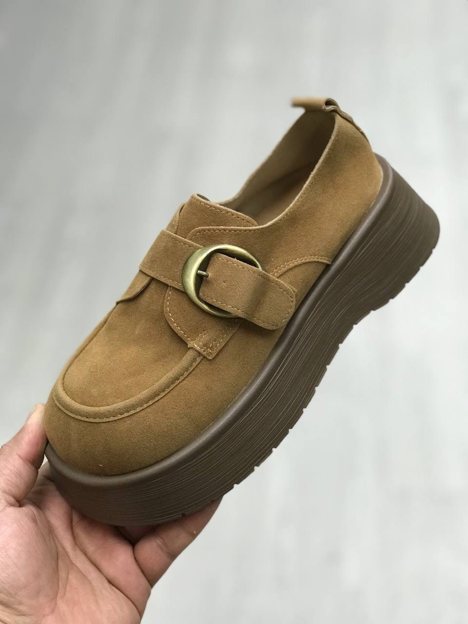 , женская, повседневные,лоферы замш,замшевые женские туфли-лоферы на платформе