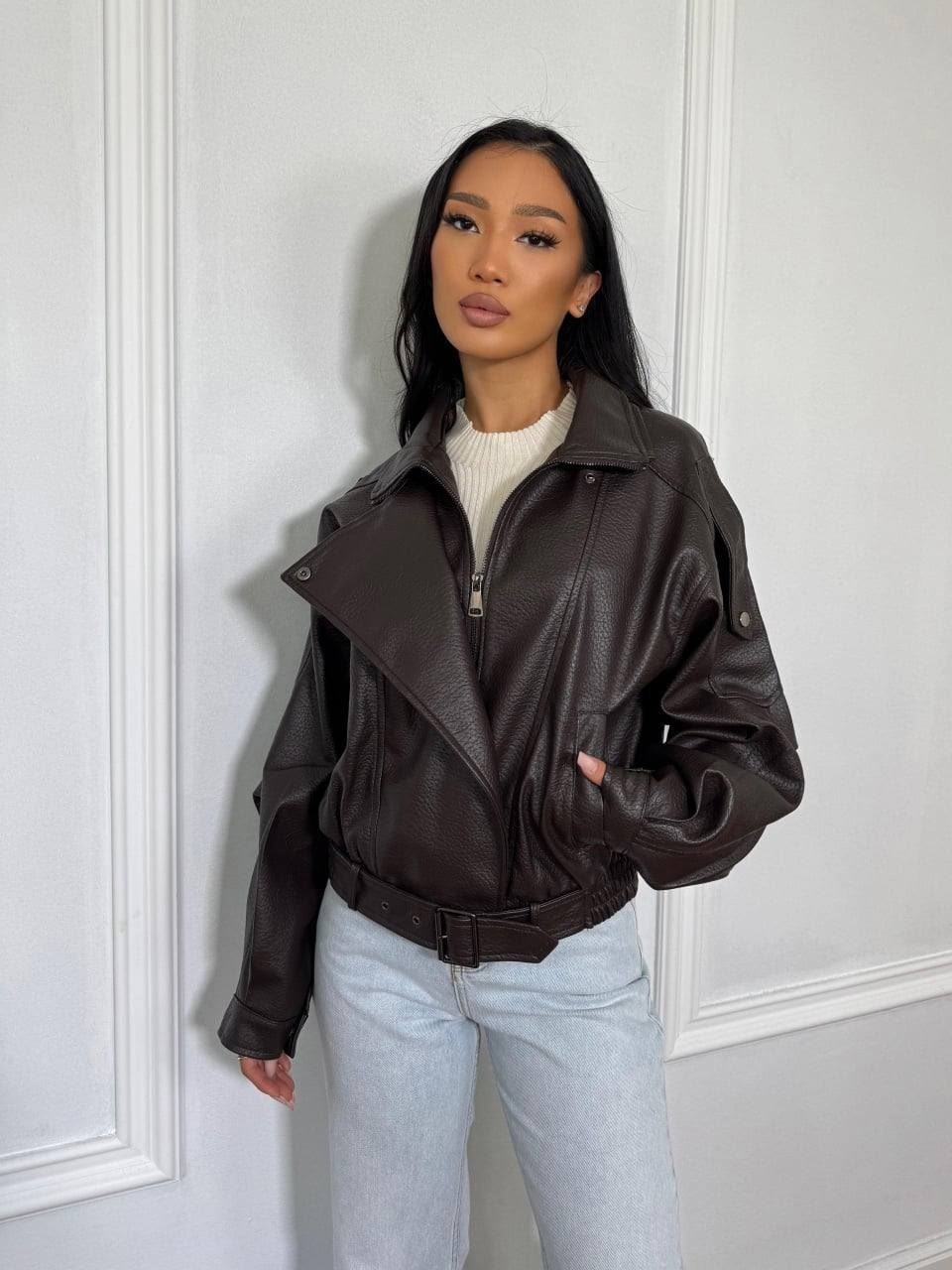 кожаная куртка,women’s fashion 90s leather jacket oversized brown bomber jacket,кожаный бомбер,коричневая куртка-бомбер оверсайз из искусственной кожи topshop,куртка бомбер оверсайз кожаная варенка
