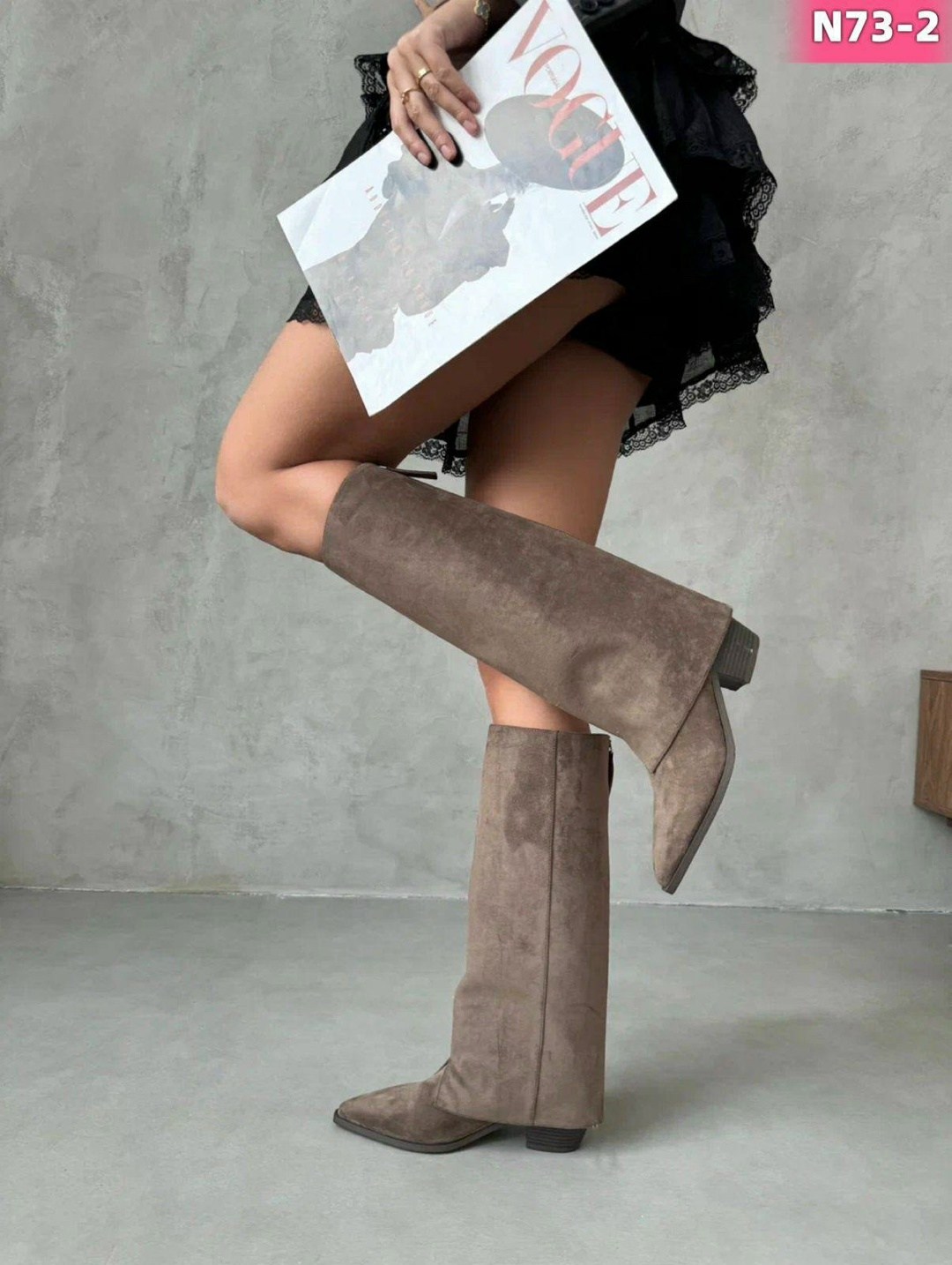 сапоги замшевые,сапоги,женские сапоги,модные женские сапоги,сапоги терволина женские серые замшевые