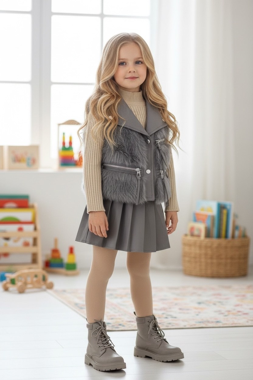 юбка для девочки,мода для девочек,жилет для девочек,жилет школьная,одежда для девочек