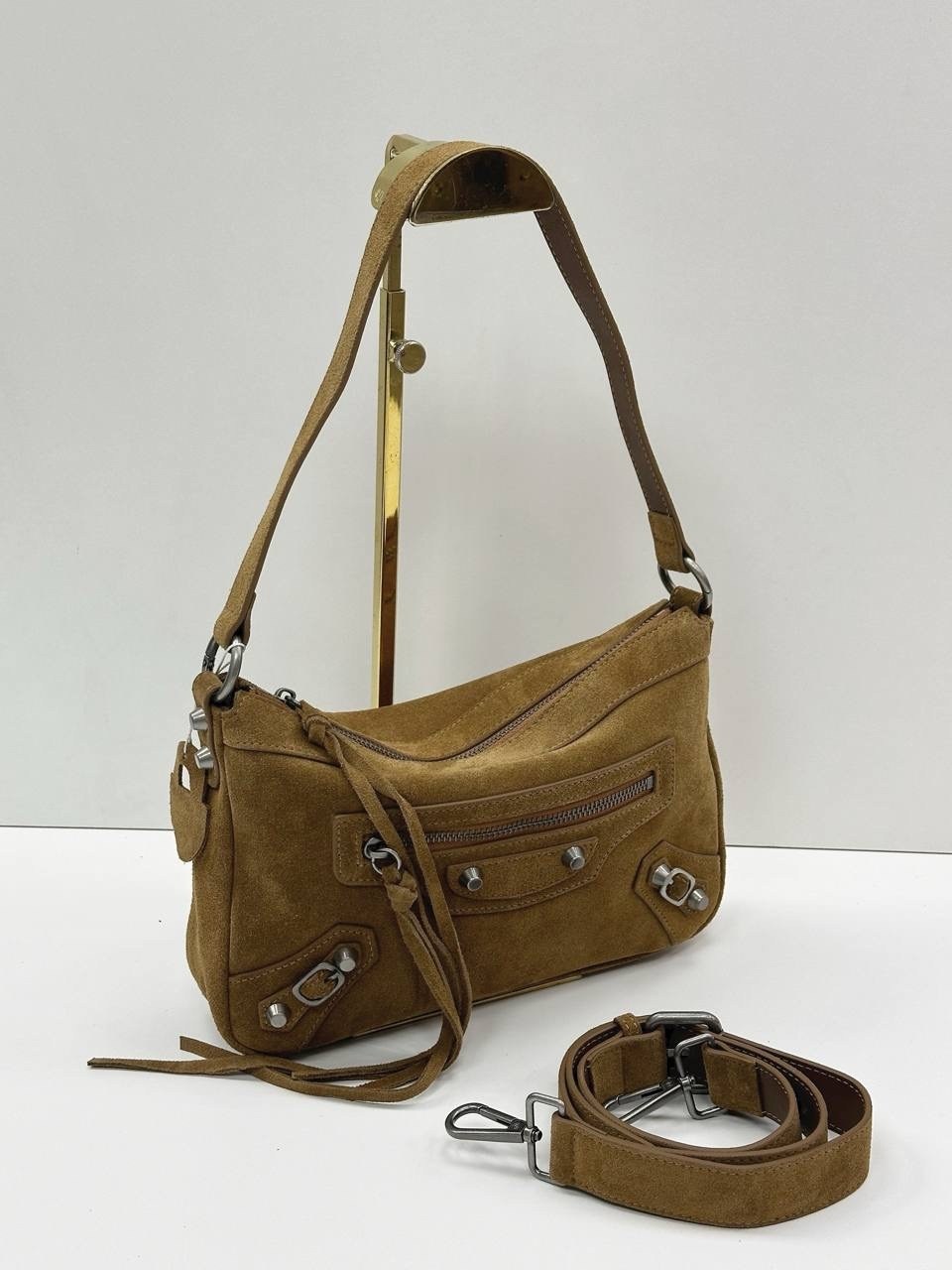 сумка баленсиага хобо,сумка баленсиага зеленая,сумка женская кросс боди,замшевая сумка,сумка