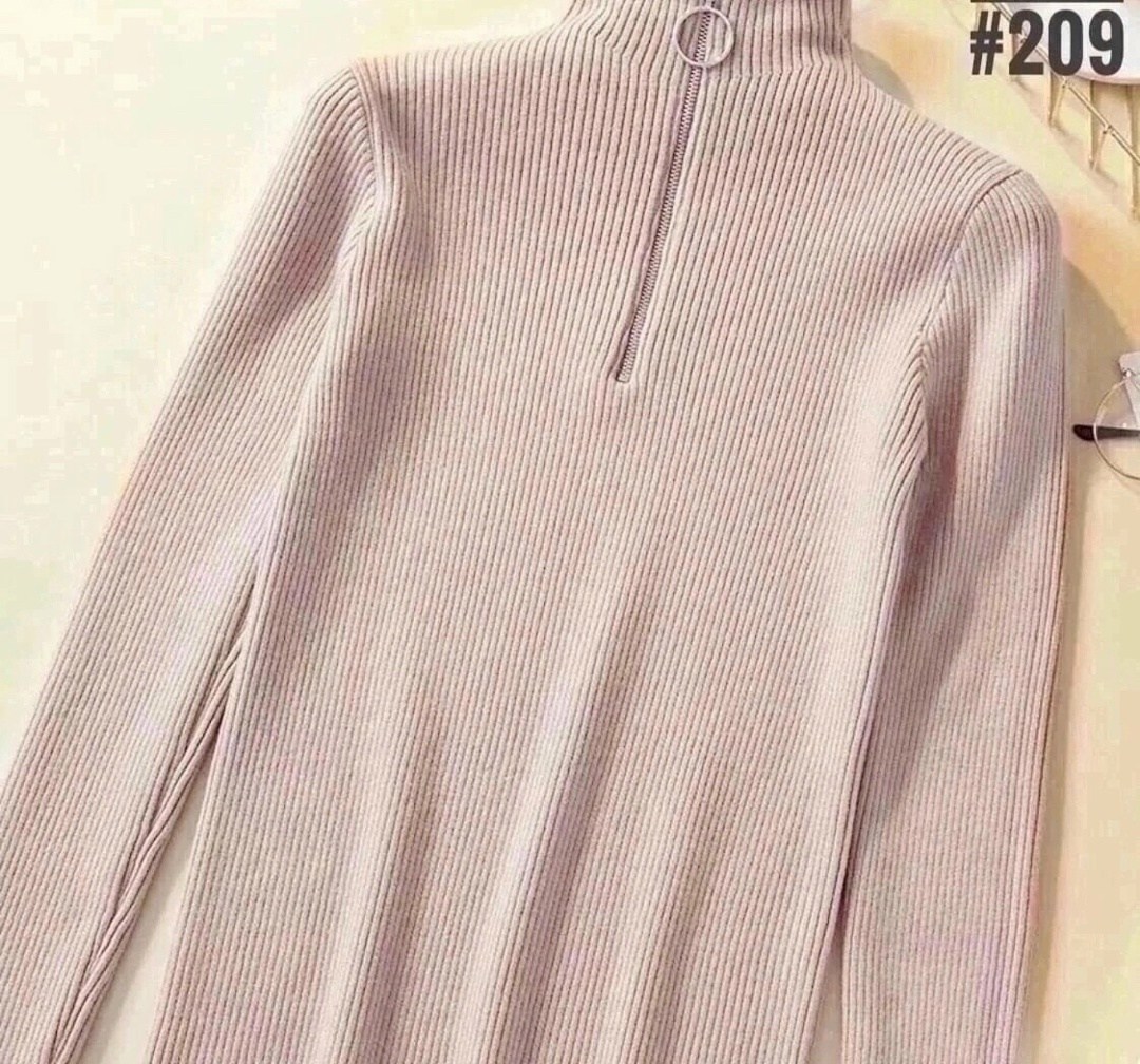 женский свитер на молнии,женский свитер с высоким воротом,джемпер с молнией на воротнике женский,женский вязаный свитер на молнии,свитер с высоким воротником