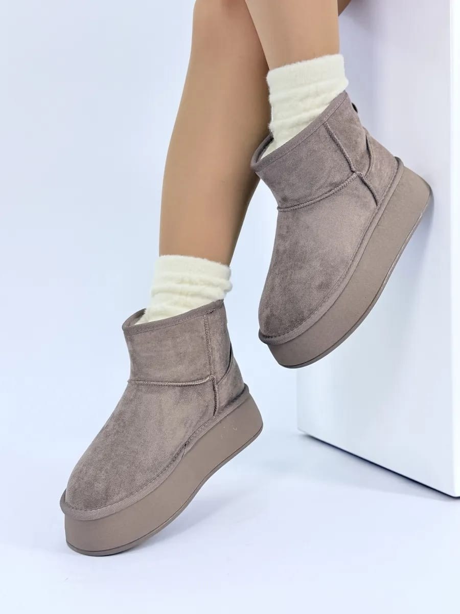 угги зимние укороченные на платформе натуральная замша,угги женские,,угги camidy,угги