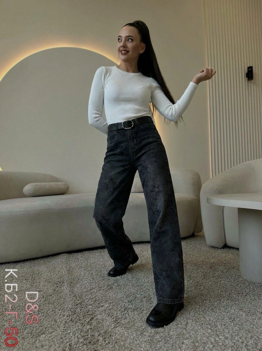 джинсы женские,широкие серые джинсы женские,женские джинсы трубы,джинсы стильные,джинсы широкие