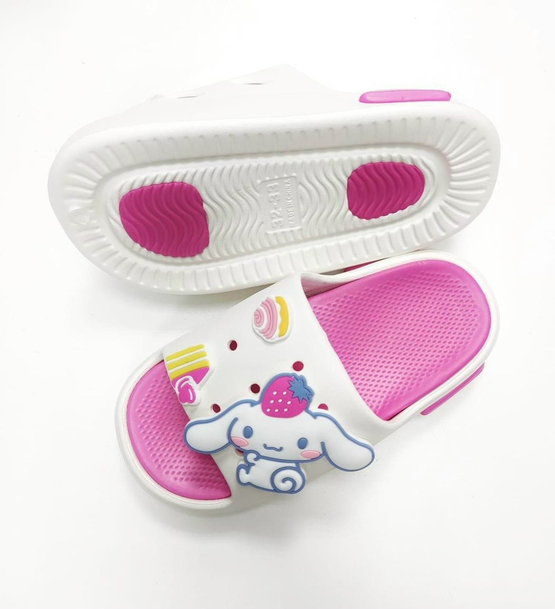 ,детские шлепанцы,тапочки для девочек,шлепанцы sanrio,детские тапочки