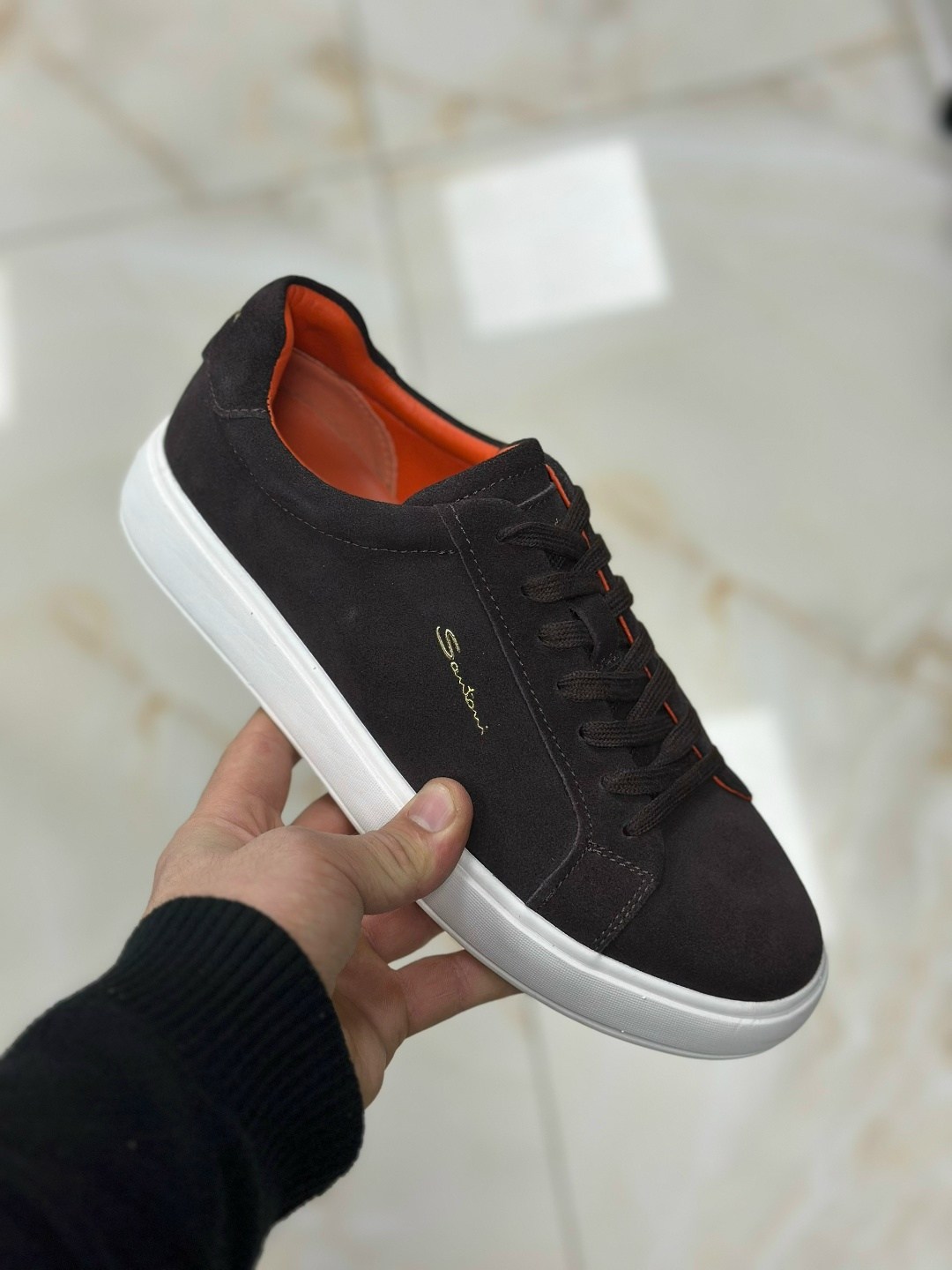 ,мужские кеды santoni,мужские кеды,кеды кожаные,мужская