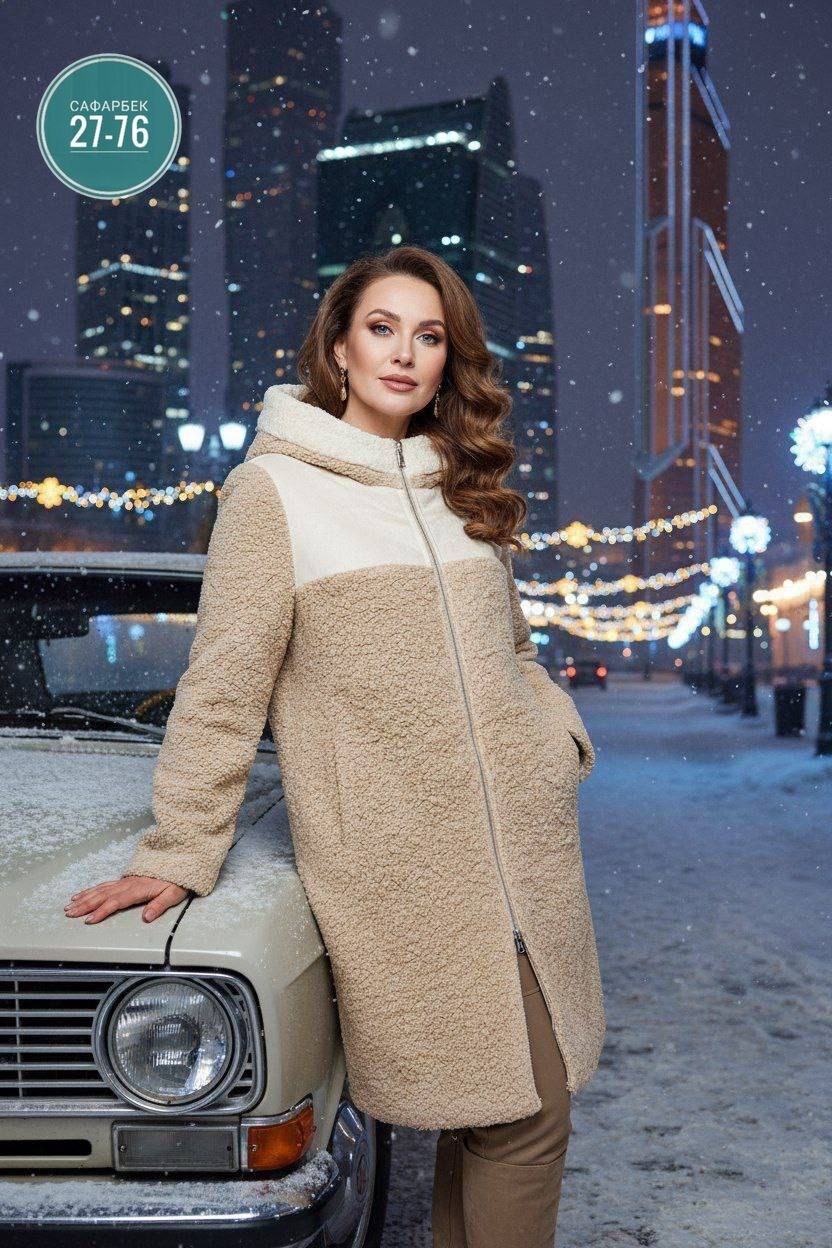 дубленка женская,пальто женские,женское двустороннее пальто из эко замши,дубленка искусственная elfina,дубленка искусственная fashion