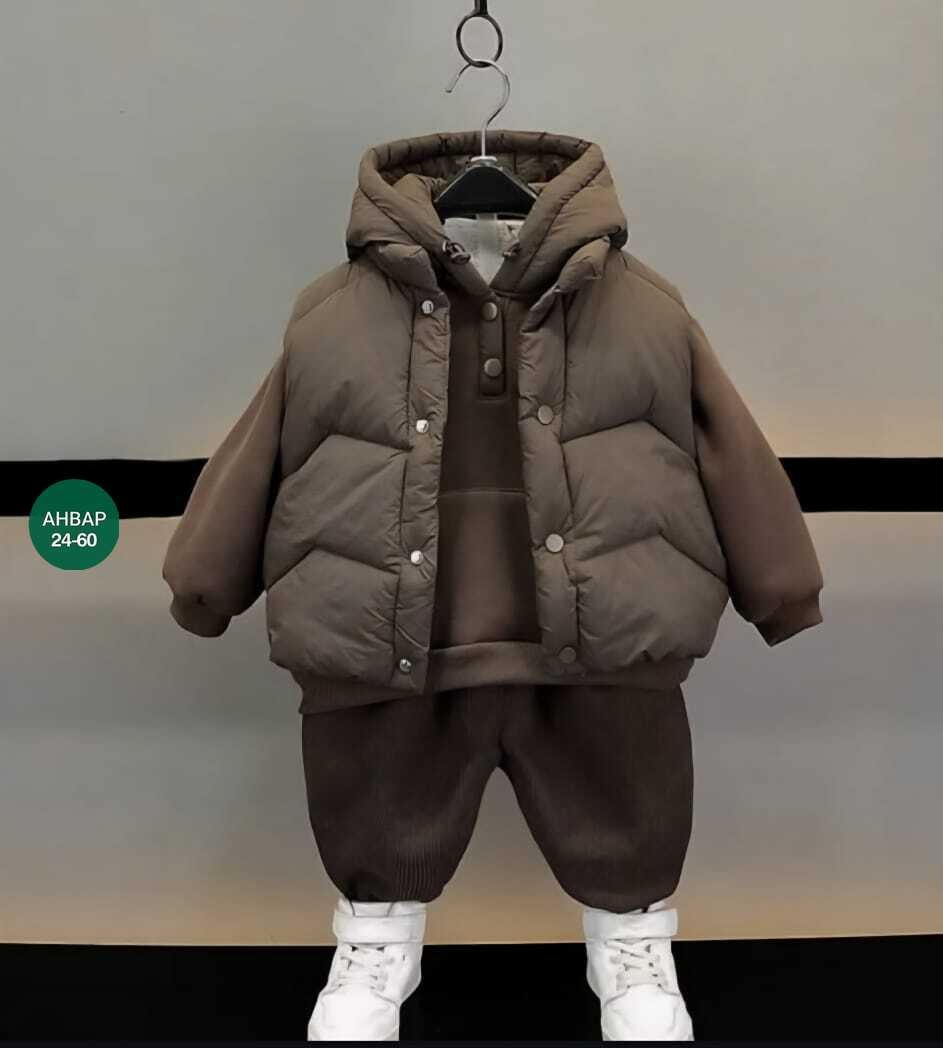 костюм теплый,детский спортивный костюм утепленный с жилеткой shaomao,костюм теплый детский,костюм тройка детский теплый,стильный детский костюм
