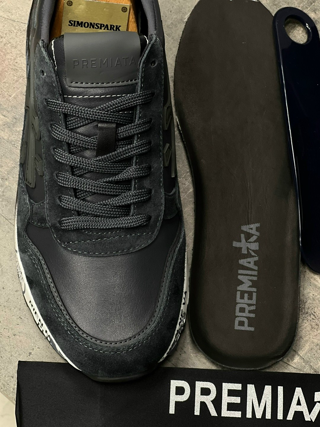 мужские кроссовки premiata,кроссовки premiata,кроссовки premiata 483 leather/suede grey dark,кроссовки премиата мик,мужские кроссовки premiata a117597 зимние с мехом серые