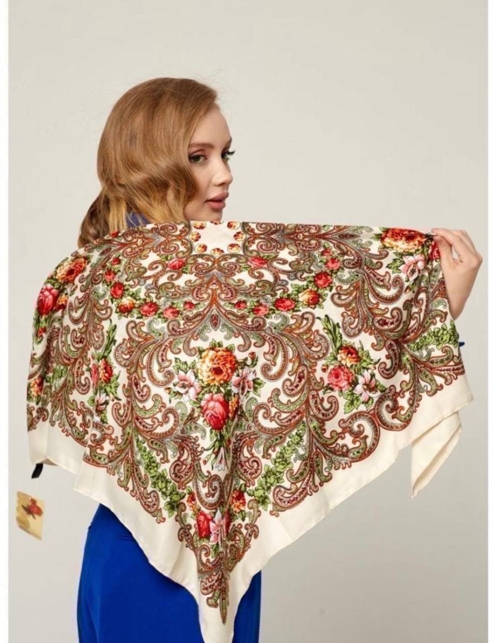 традиционный русский платок,платок русские мотивы,шарфы и платки,платок женский шерстяной на голову "русская душа",платок женский шерстяной