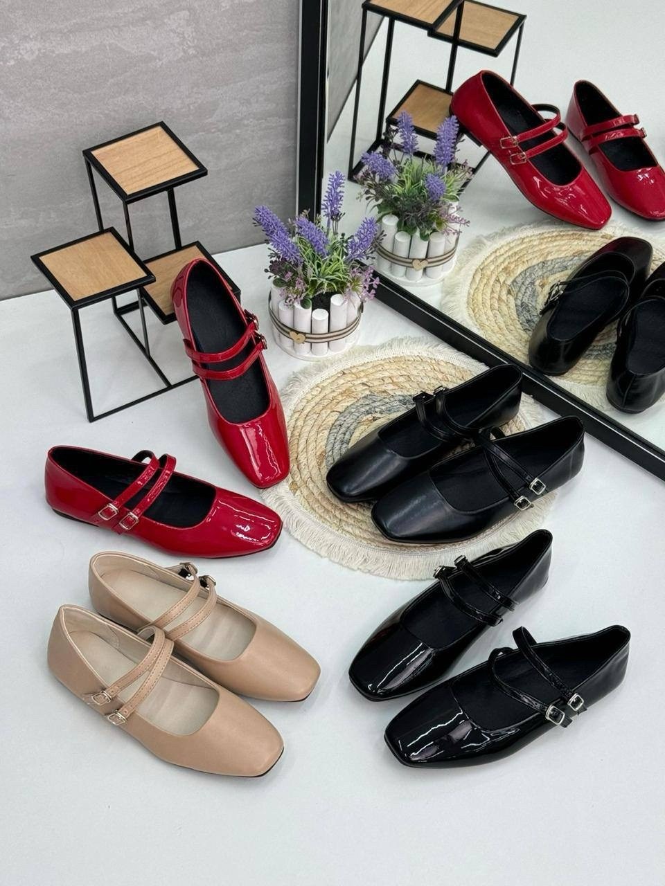 квадратные балетки,,балетки кожаные с квадратным носом,балетки кожаные,туфли мэри джейн