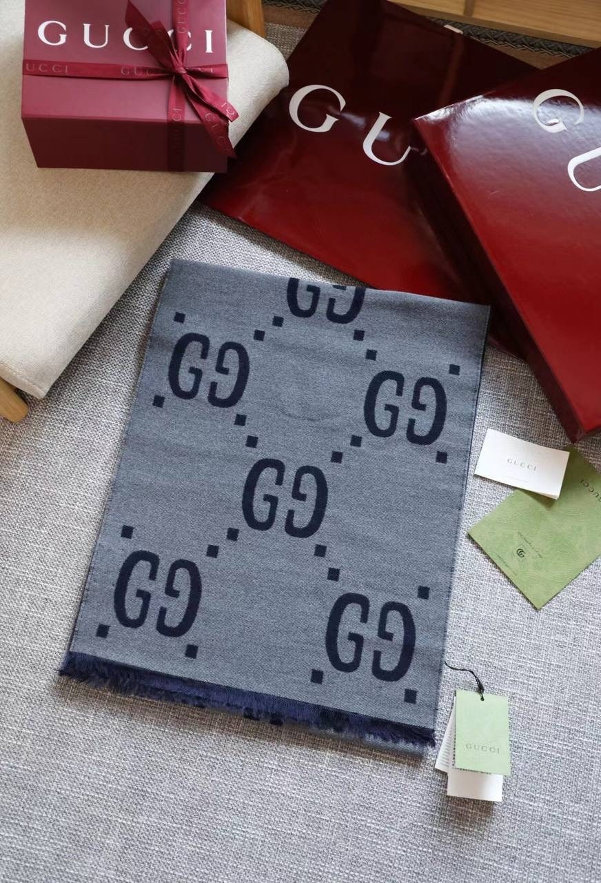 шарф gucci,шарф гуччи оригинал,gucci жаккардовый шарф с логотипом синий,шарф гуччи,шарф гуччи женский