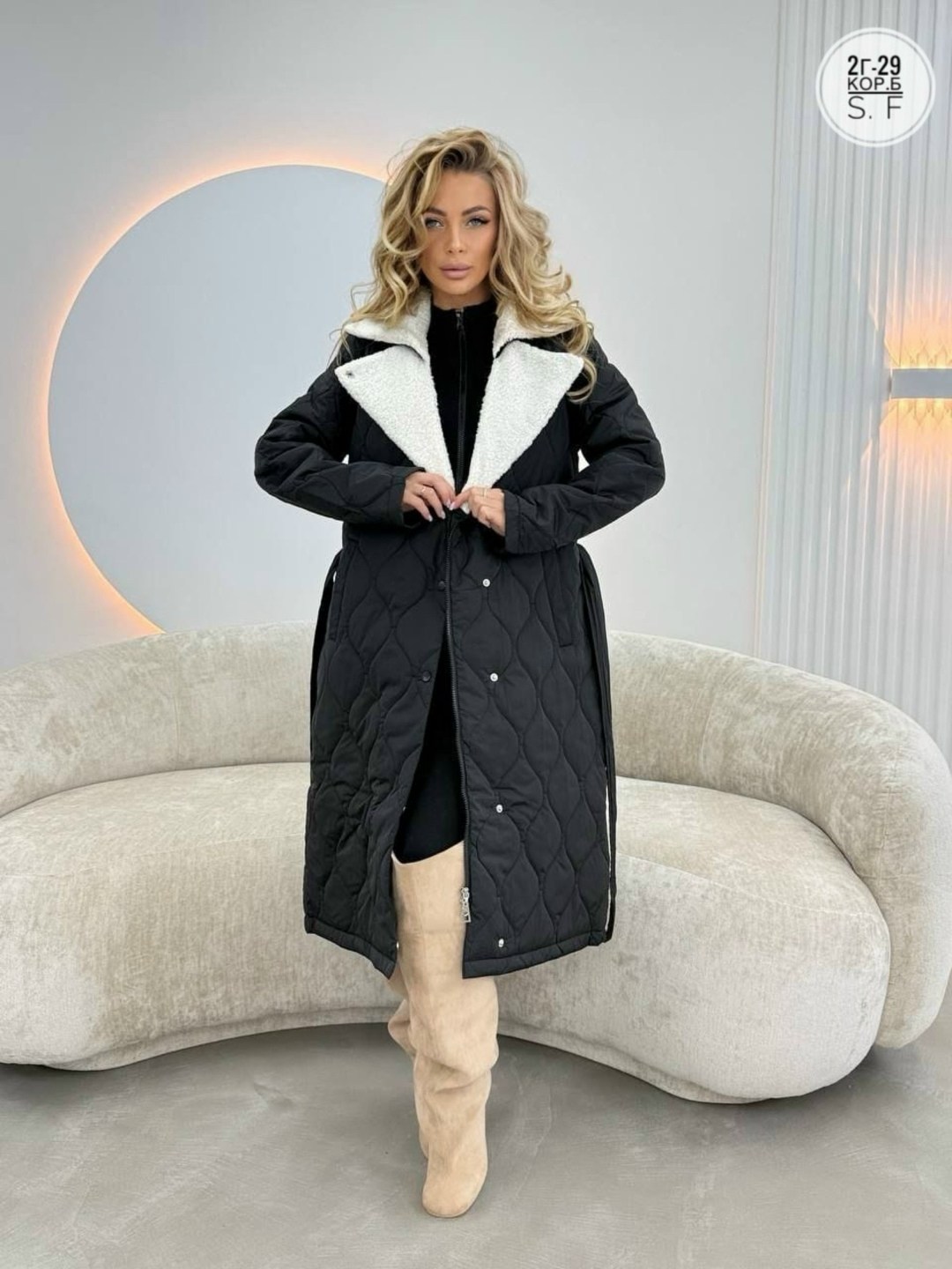 пальто демисезонное стёганное ellina,стеганое пальто на синтепоне,пальто демисезонное стеганое,пальто женское большого размера,пальто стеганое длинное