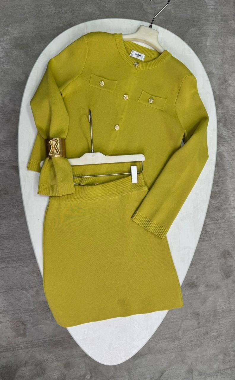 костюм с юбкой,костюм трикотажный,костюм dilana vip 2056 желтый,юбочные костюмы verita 2176 горчица,женские костюмы