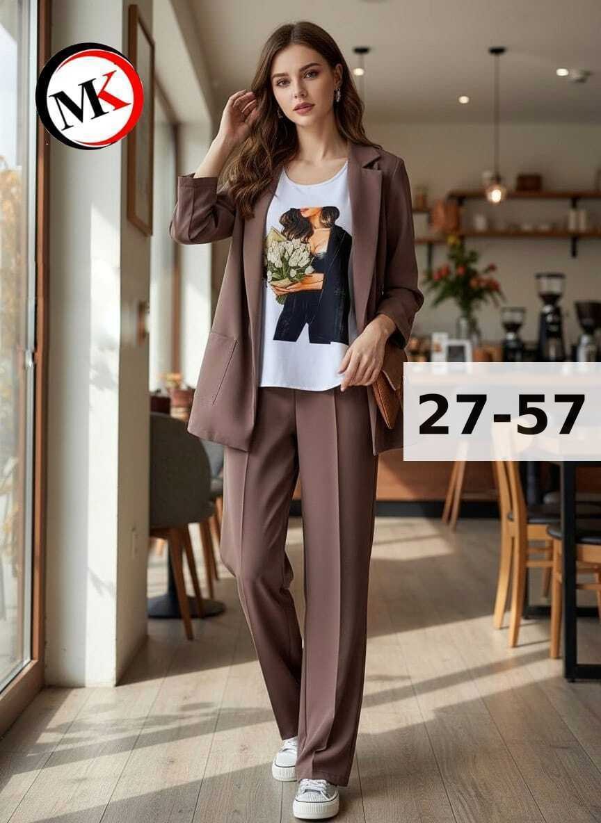 брючный костюм vilena 974 красный,брючный костюм,брючный костюм милора стиль 1208 красный тройка,женский брючный костюм,красный костюм женский брючный