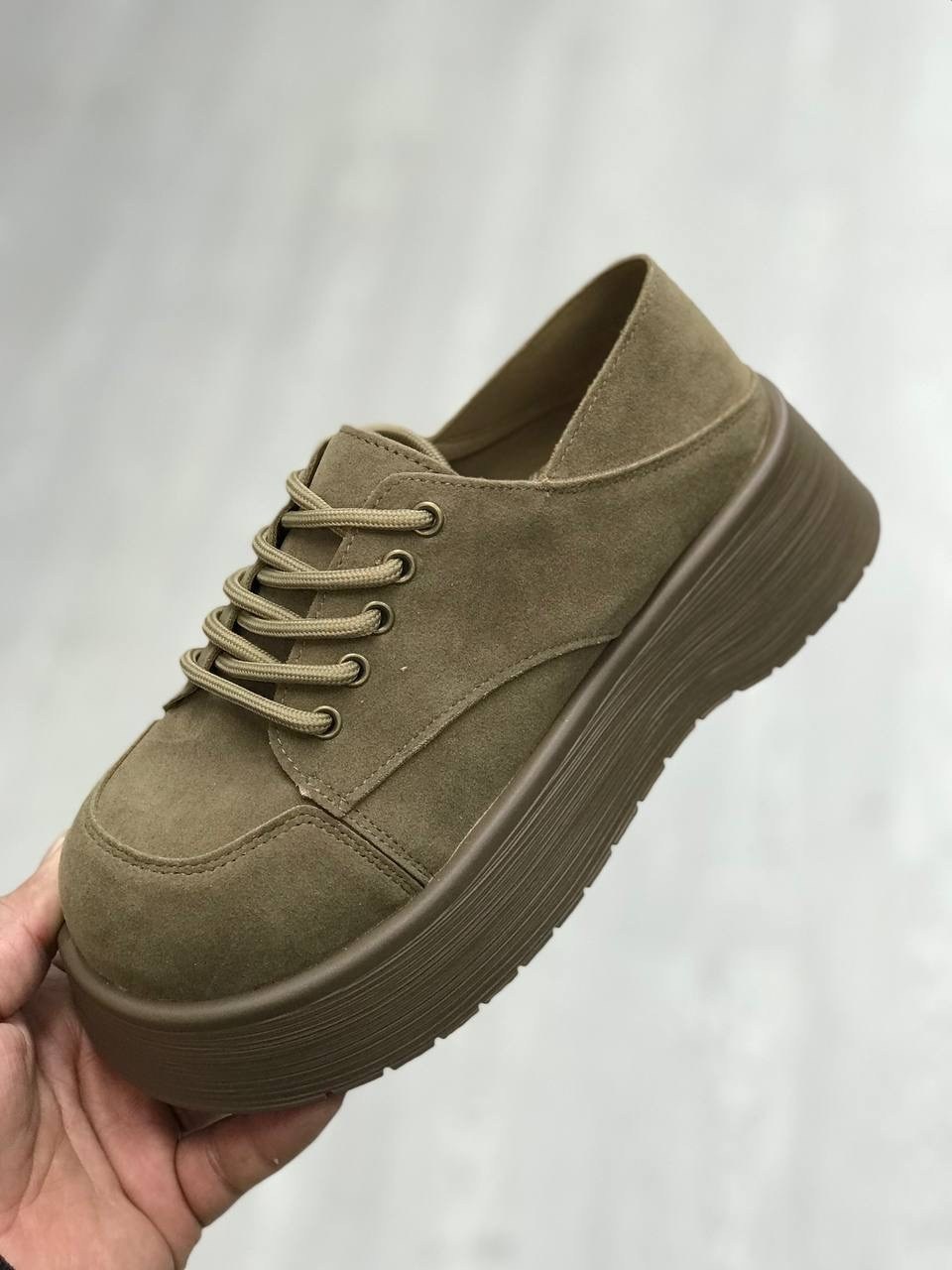 , на платформе, женская,криперы ,полуботинки женские замшевые