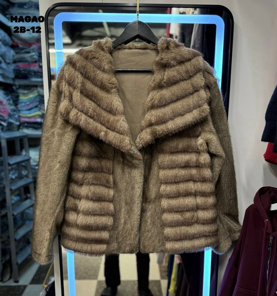 шуба,шуба из эко меха,шуба коричневый,шуба из экомеха,шуба норковая