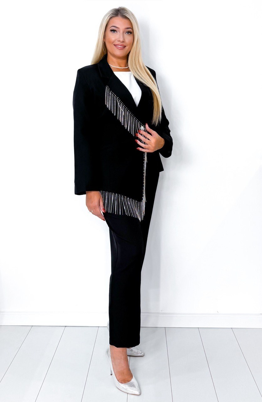 брючный нарядный костюм,женский брючный костюм,брючный костюм с перьями,брючный костюм pirs 3608 белый,костюм брючный белый