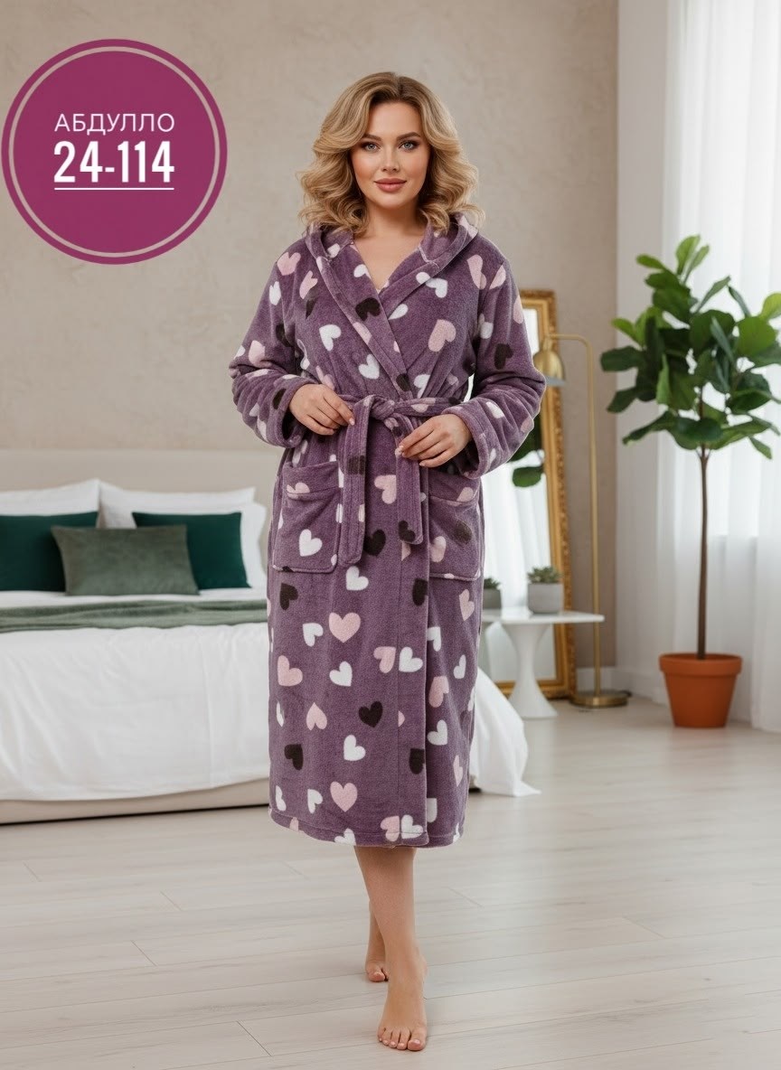 халат женский из велсофта ириска сердца на темно-синем,халат домашние,сити текс / халат домашний,халат женский,халат женский домашний