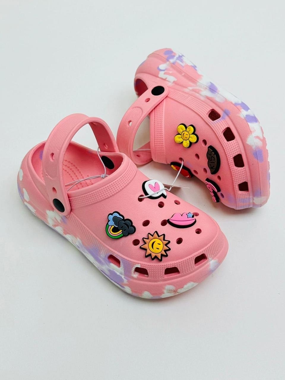 кроксы детские,кроксы женские открытые,,шлепанцы детские,кроксы шлепки с джибитсами