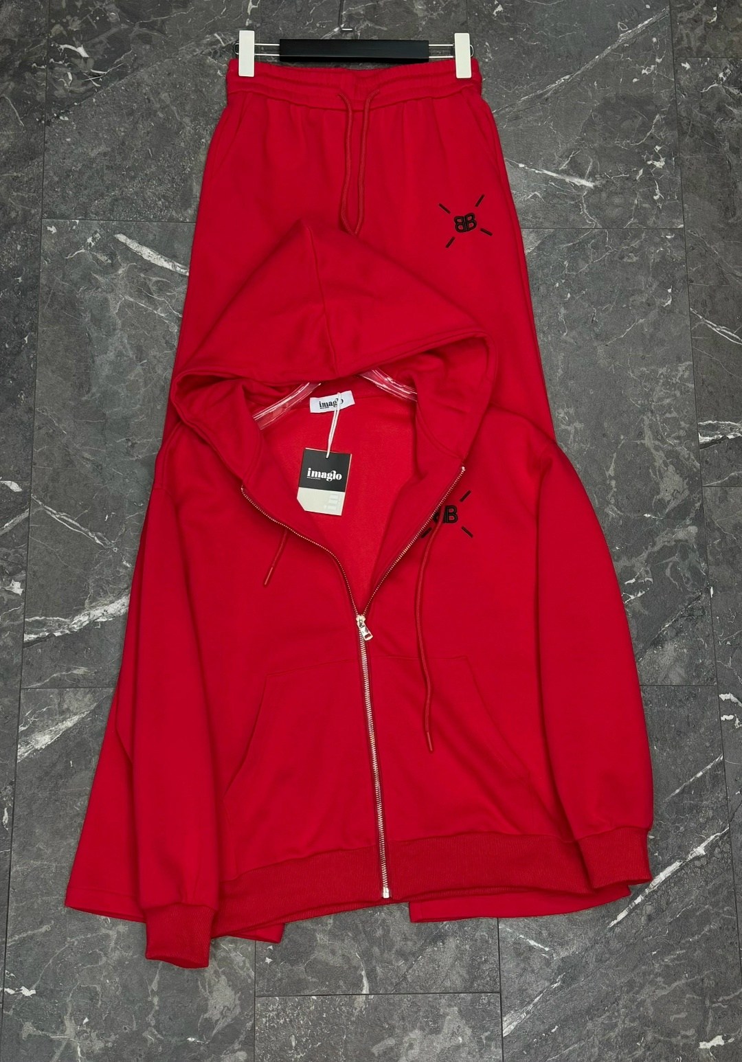 костюм спортивный со штанами палаццо и зип худи micca 362777071,спортивные женские костюмы,костюм спортивный,cпортивный костюм женский на флисе,спортивные костюмы на флисе