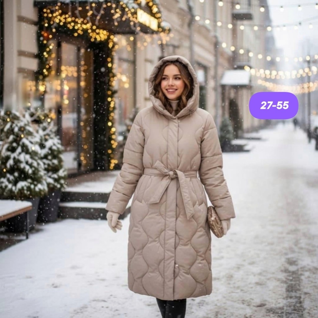 куртка женская длинная зимняя,зимнее пальто удлиненное,женский зимний пуховик,женская зимняя куртка,куртка зимняя длинная пальто с поясом и капюшоном dorimodes